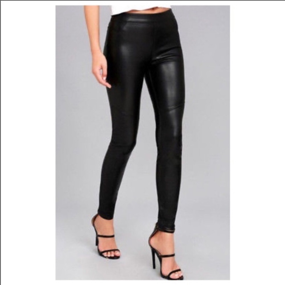 Free People Faux Leather Legging